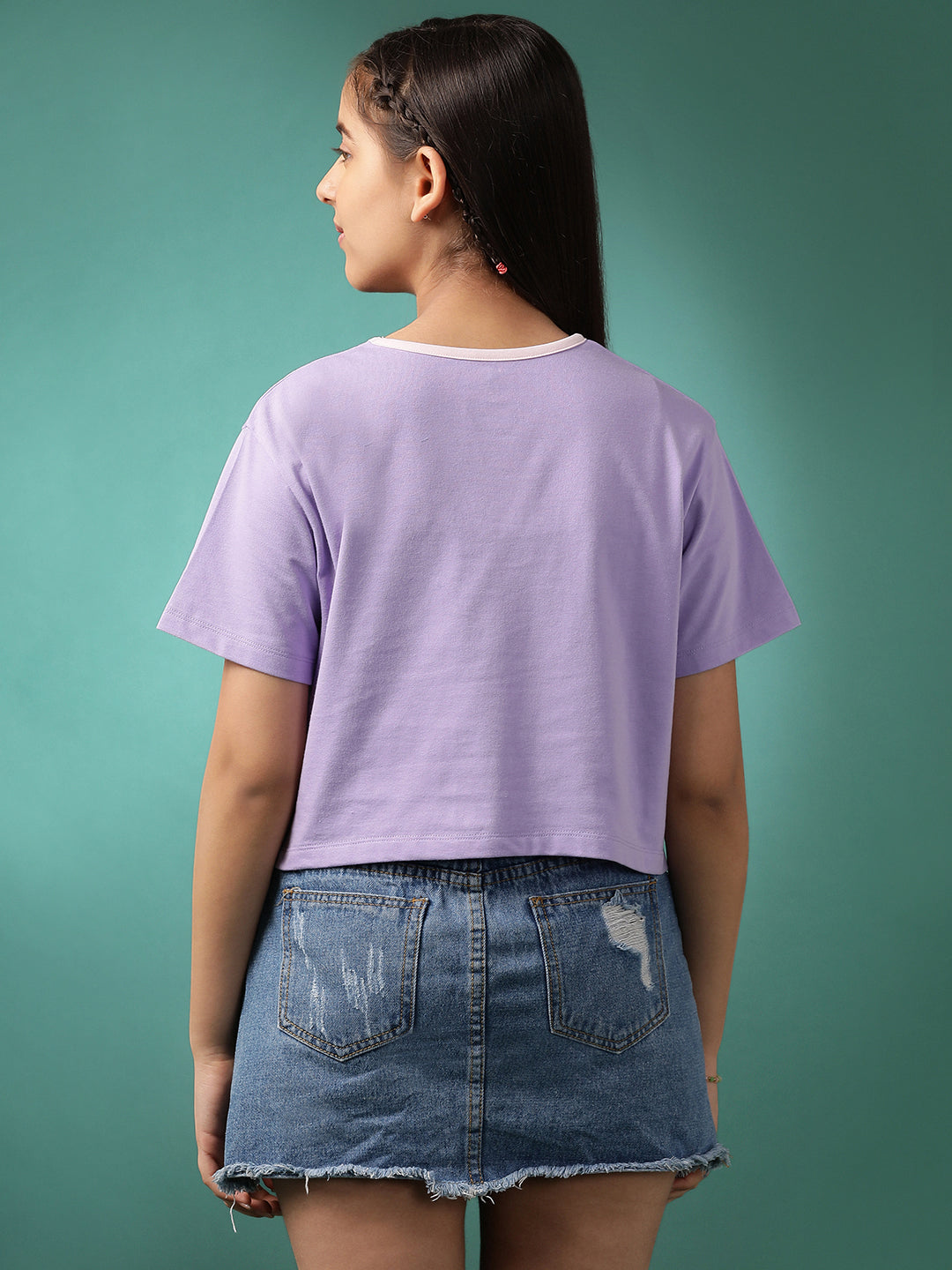 Lil Tomatoes Girls Cotton Crop Top