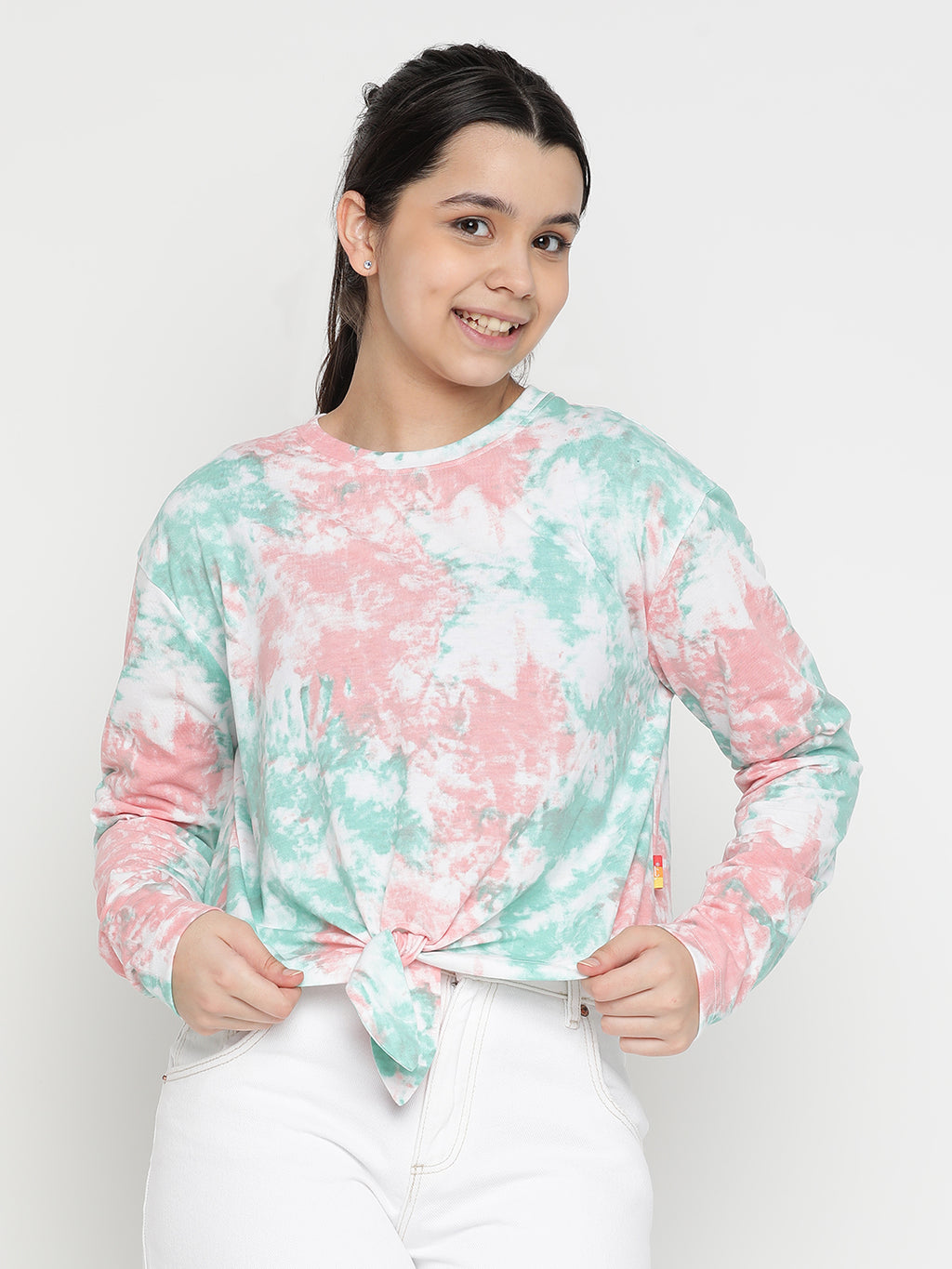 Lil Tomatoes Girls Cotton Crop Top