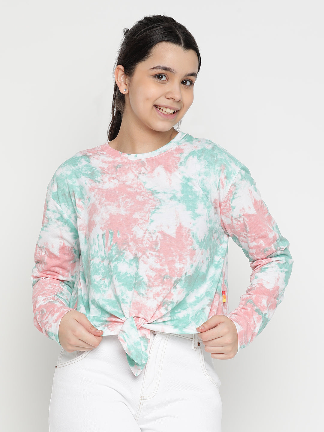 Lil Tomatoes Girls Cotton Crop Top