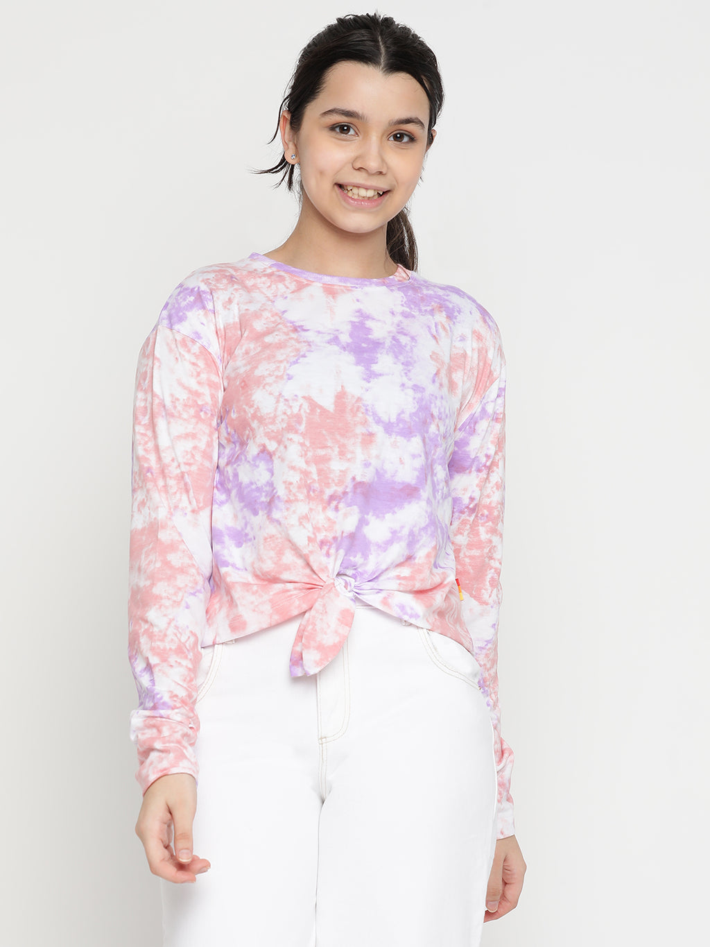 Lil Tomatoes Girls Cotton Crop Top