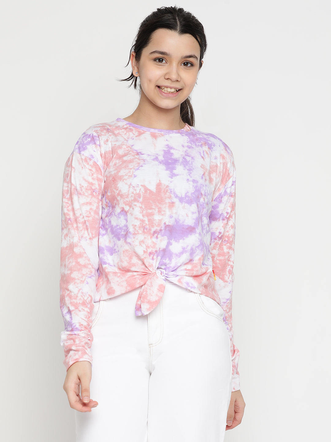 Lil Tomatoes Girls Cotton Crop Top