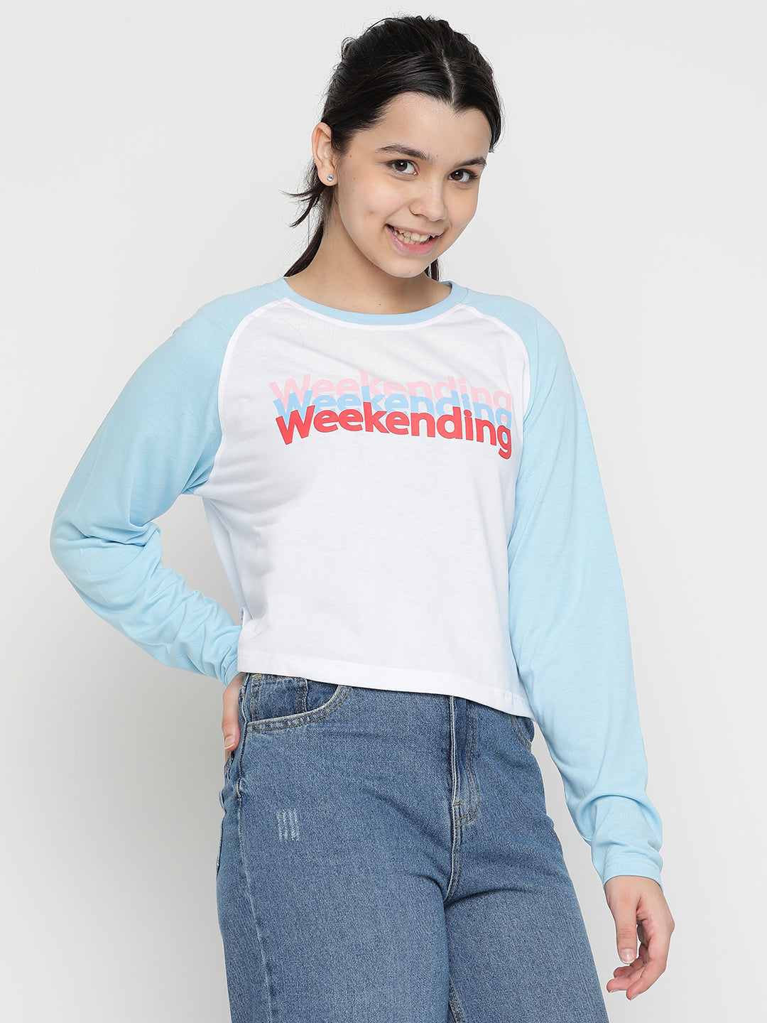 Lil Tomatoes Girls Cotton Crop Top