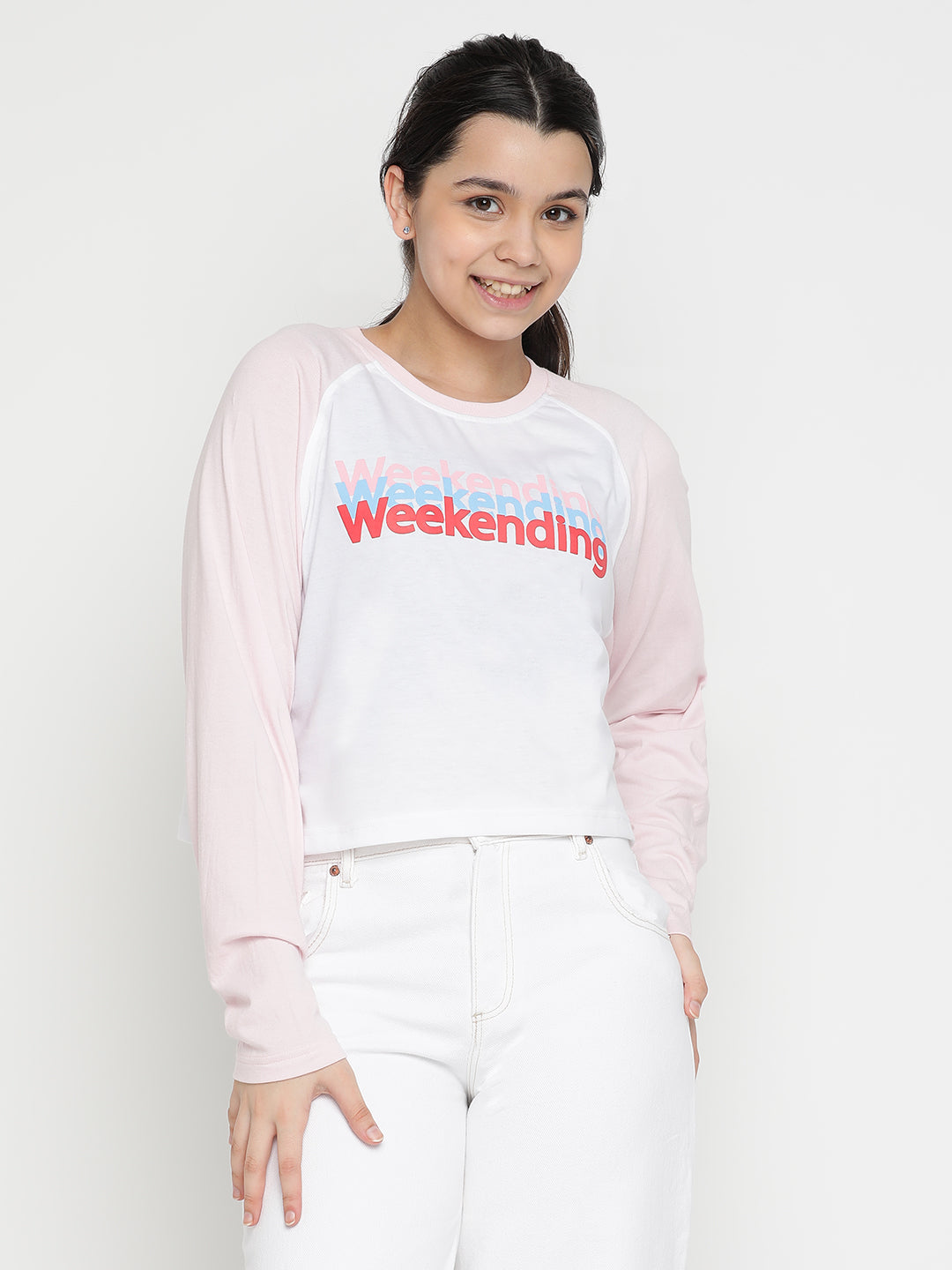 Lil Tomatoes Girls Cotton Crop Top