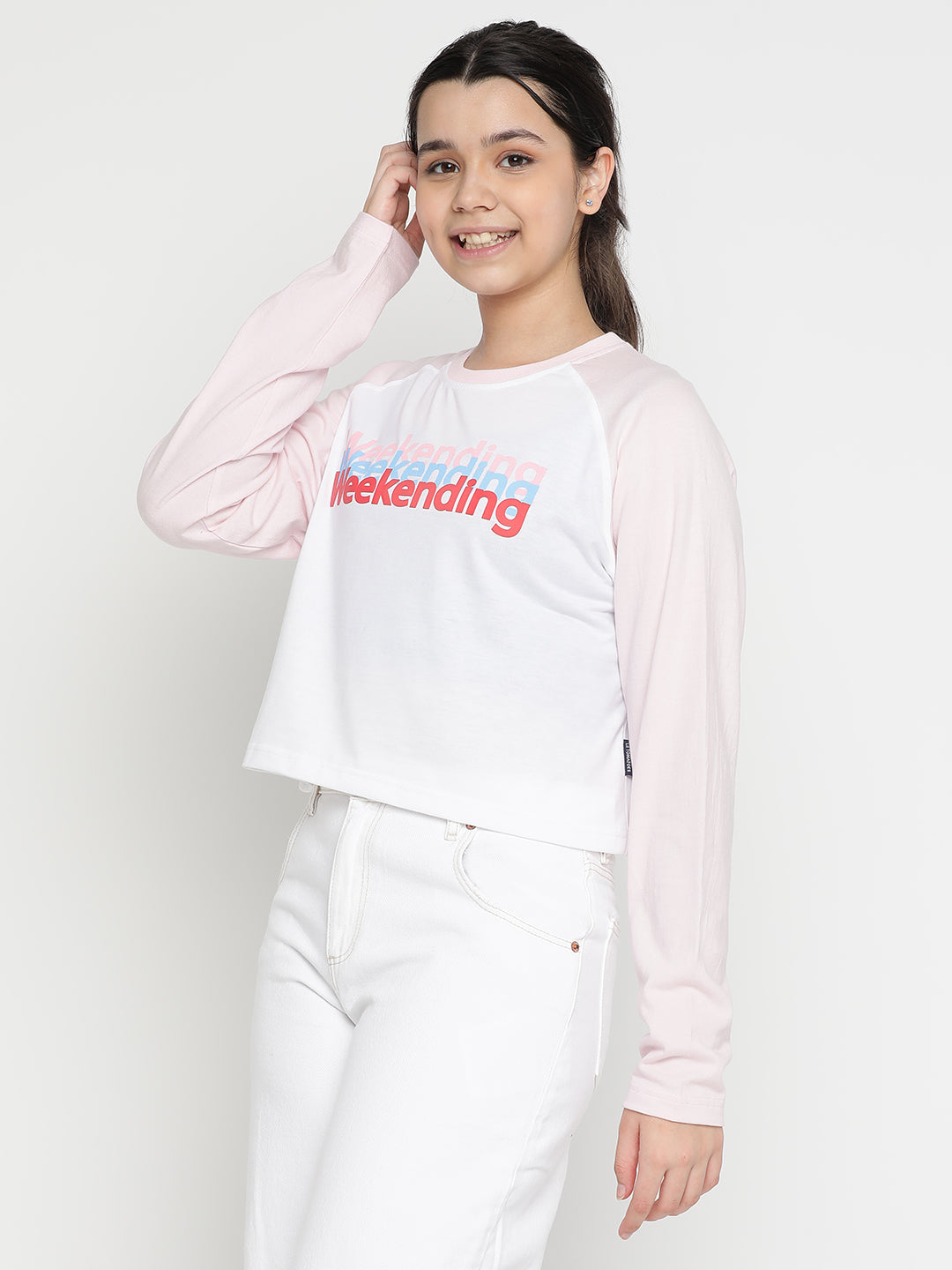 Lil Tomatoes Girls Cotton Crop Top
