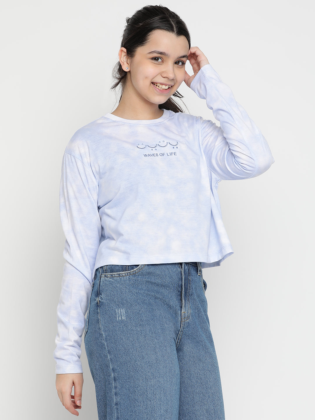 Lil Tomatoes Girls Cotton Crop Top