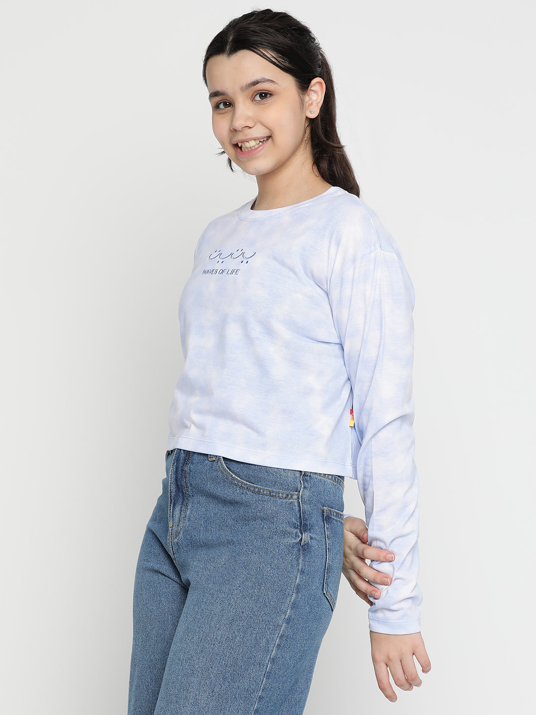 Lil Tomatoes Girls Cotton Crop Top