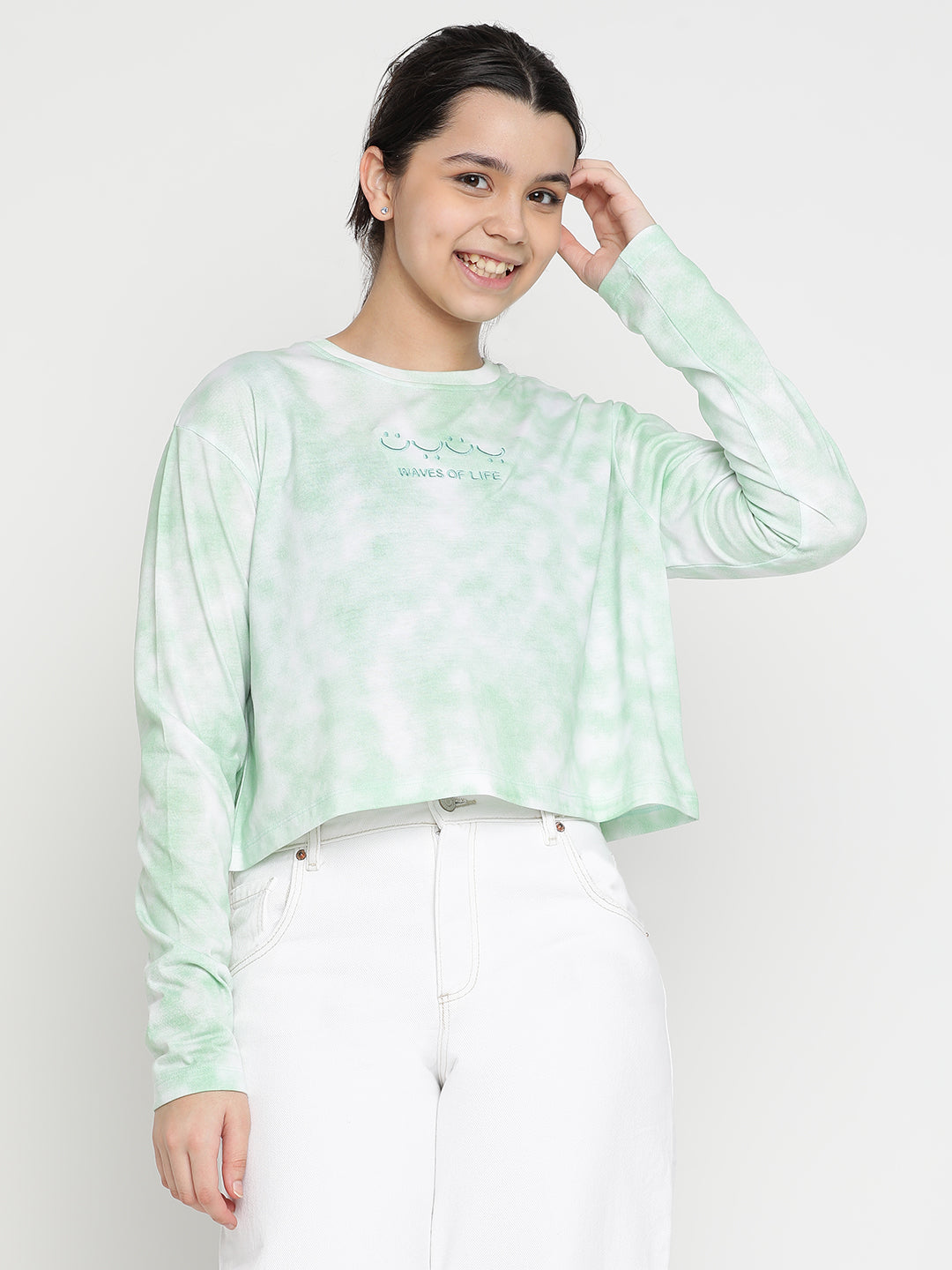 Lil Tomatoes Girls Cotton Crop Top
