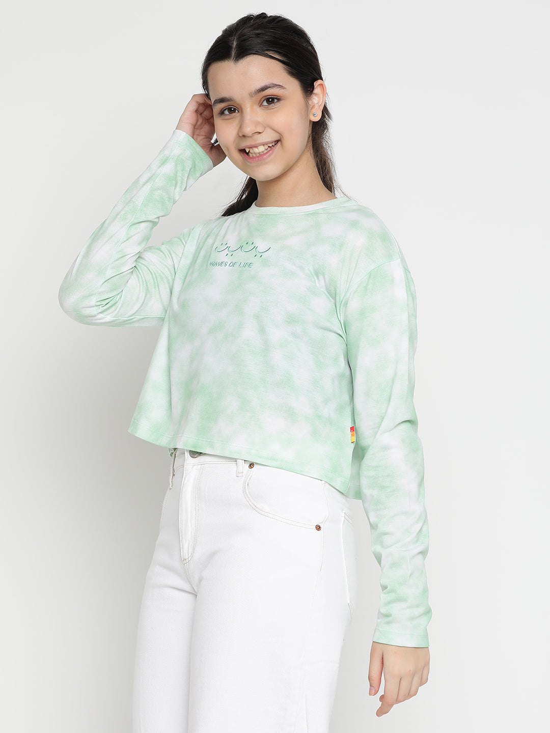 Lil Tomatoes Girls Cotton Crop Top