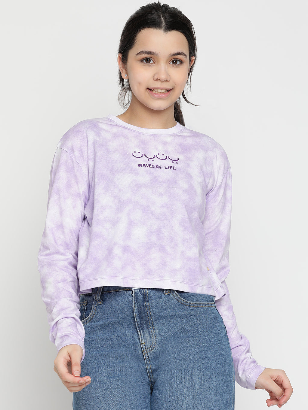 Lil Tomatoes Girls Cotton Crop Top