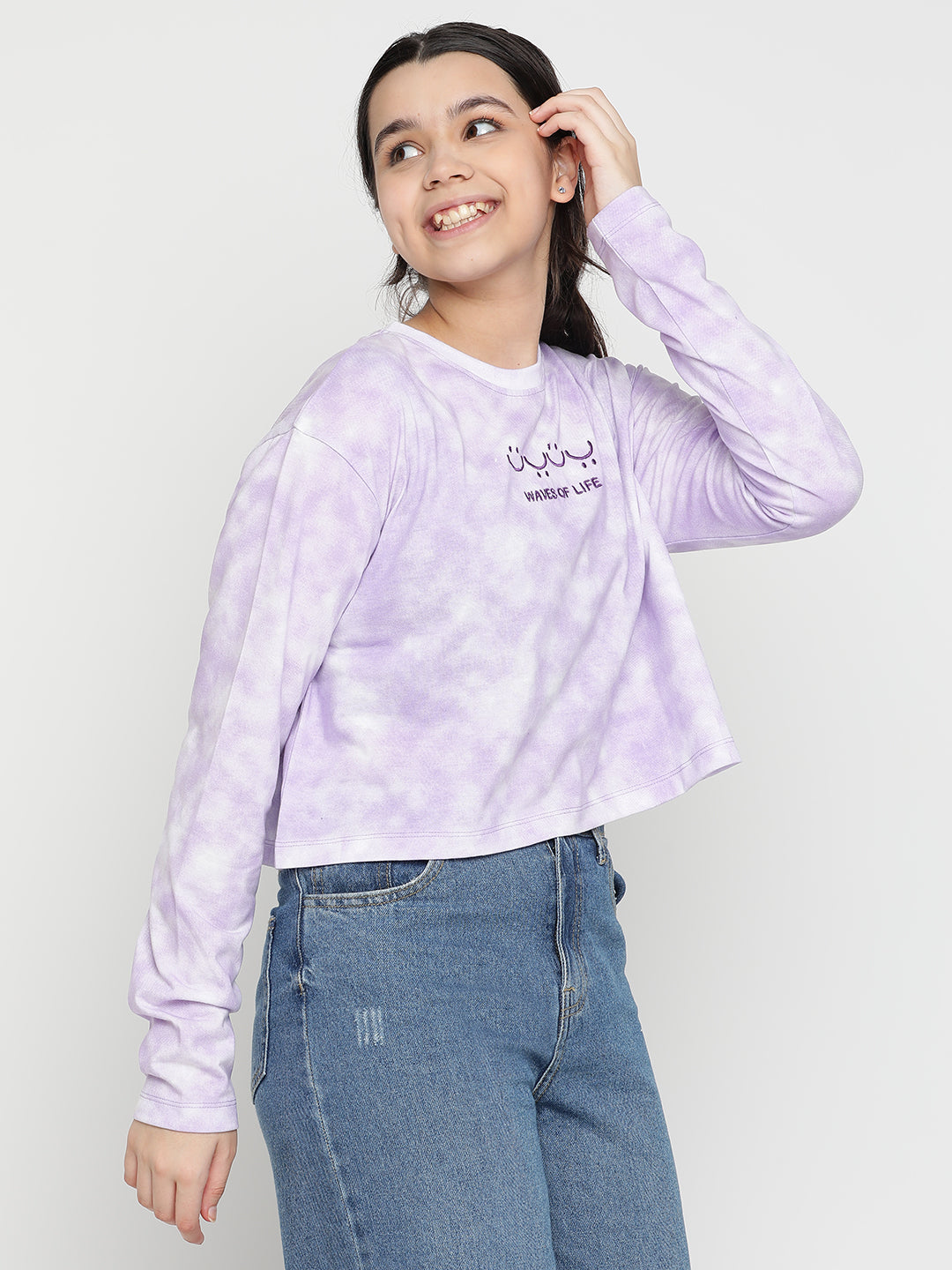 Lil Tomatoes Girls Cotton Crop Top