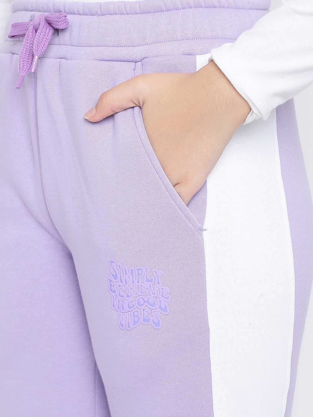 Lil Tomatoes Girls Cotton Fleece Track Suits
