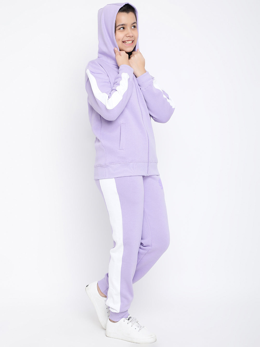 Lil Tomatoes Girls Cotton Fleece Track Suits