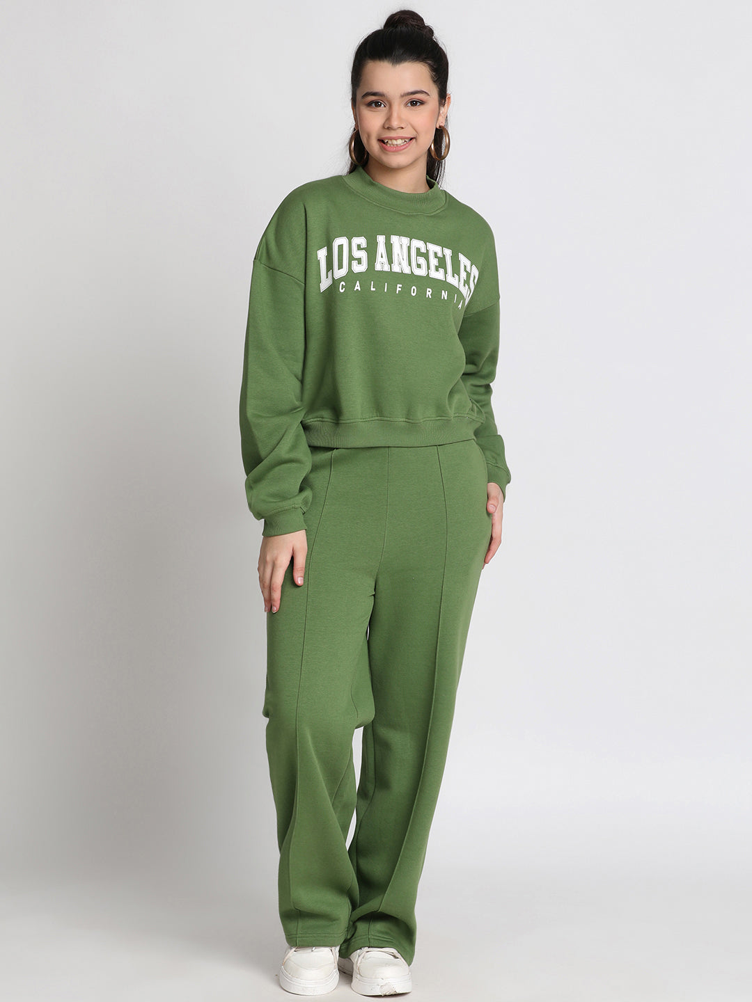 Lil Tomatoes Girls Heavy Weight Cotton Fleece Track Suits