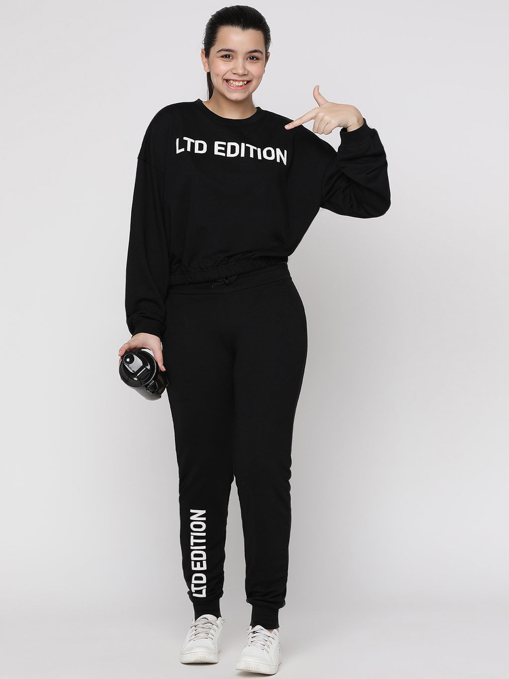 Lil Tomatoes Girls Light Weight Cotton Looper Track Suits