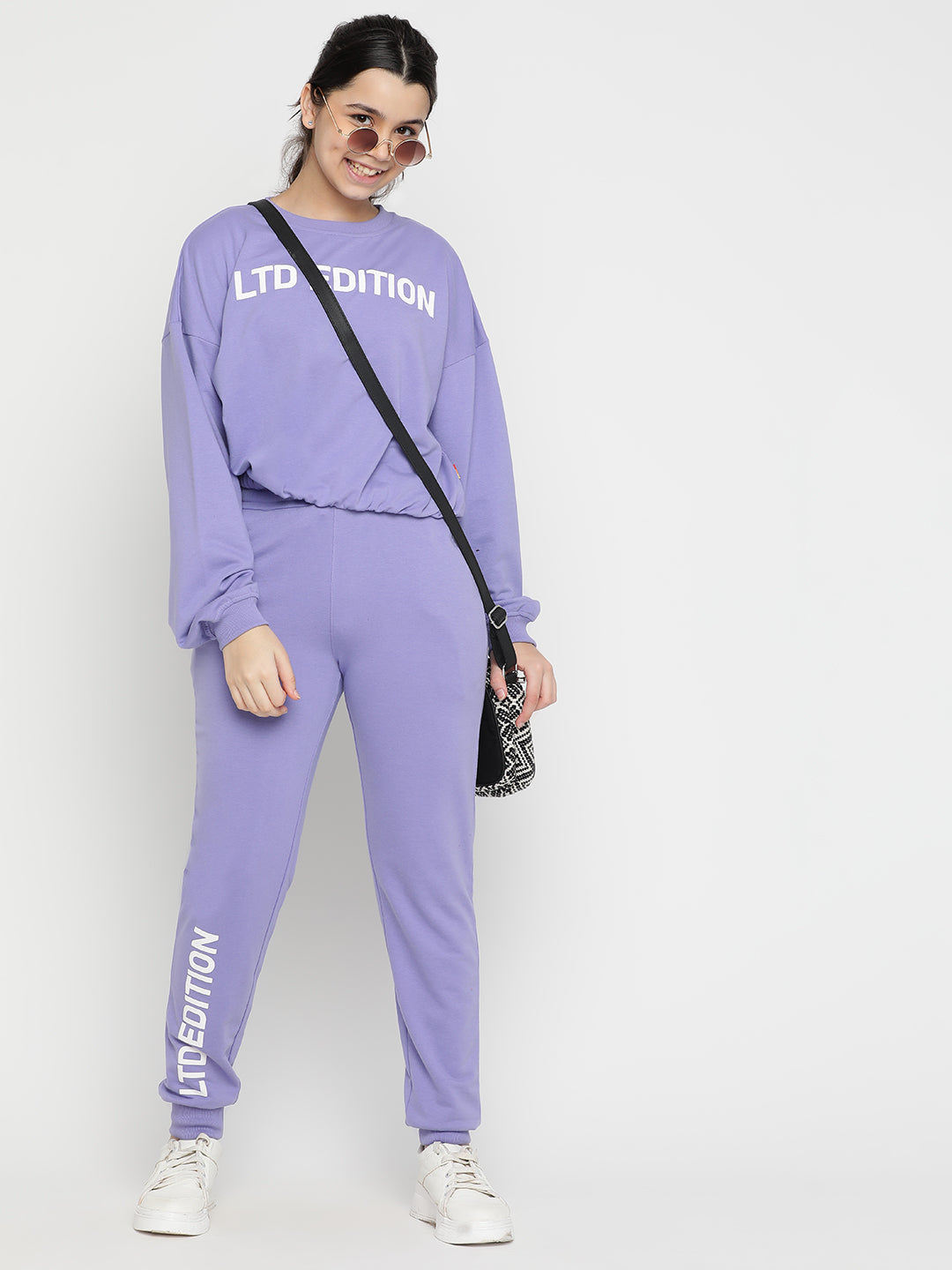 Lil Tomatoes Girls Cotton Looper Track Suits