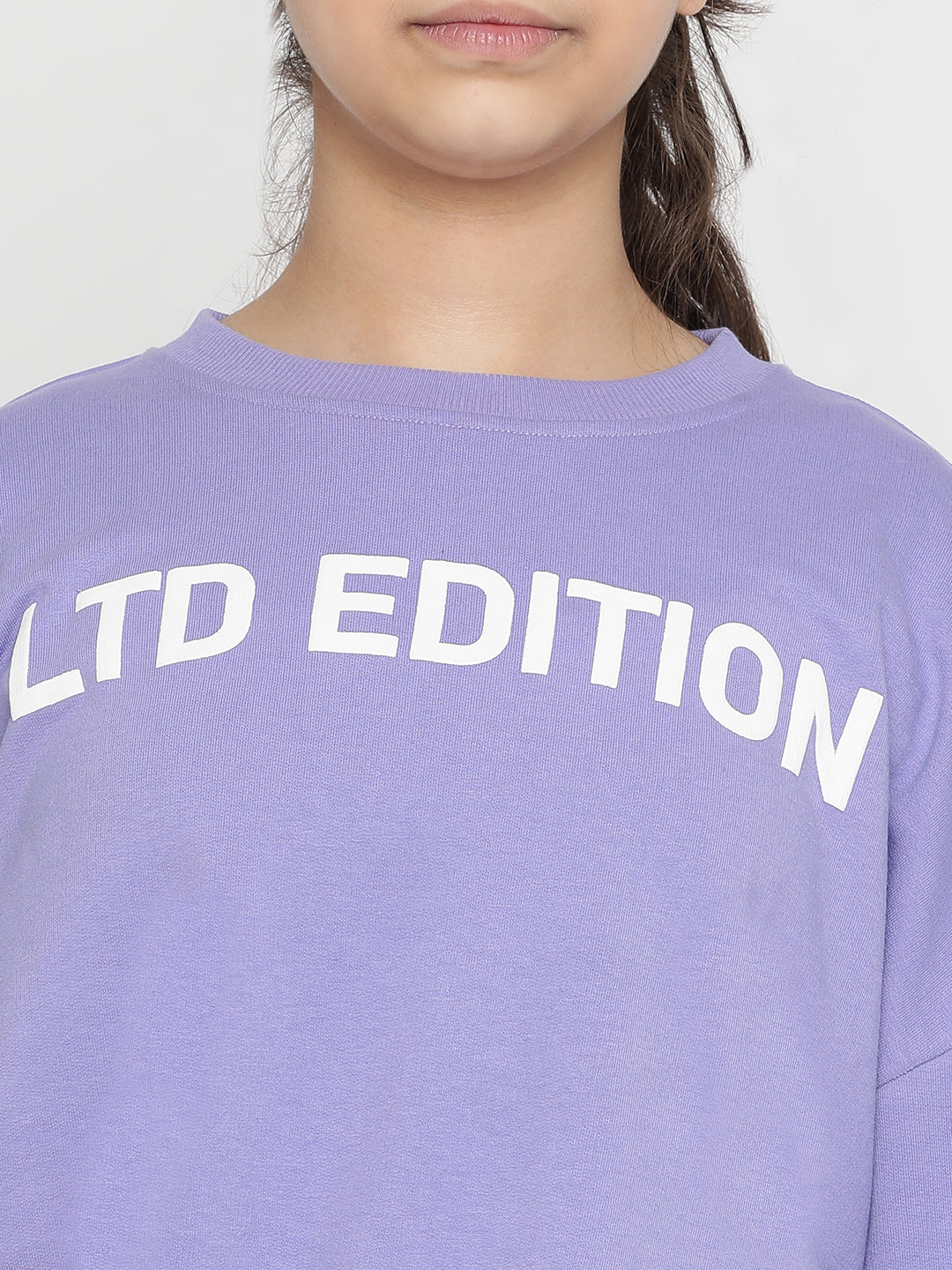 Lil Tomatoes Girls Cotton Looper Track Suits