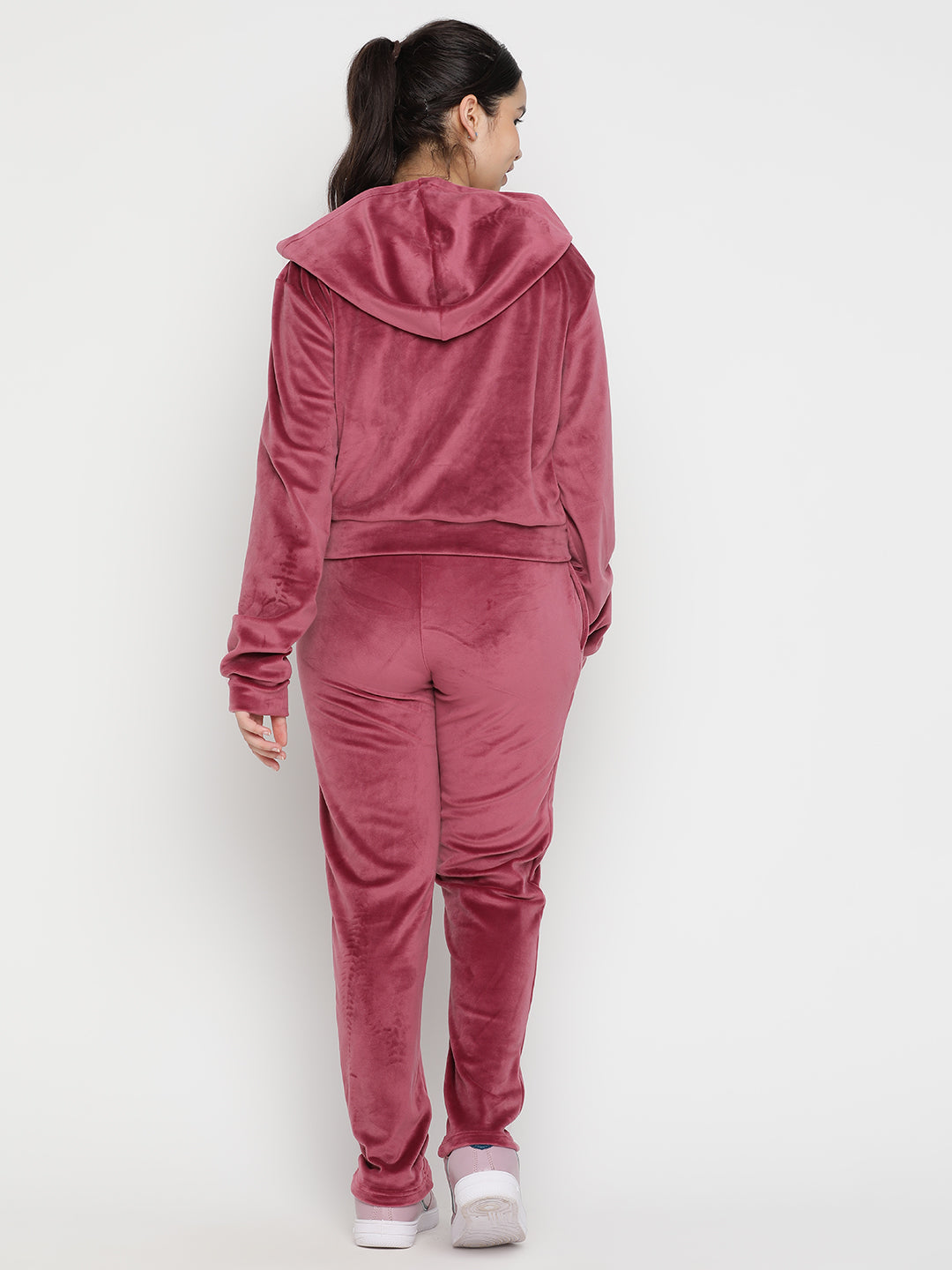 Lil Tomatoes Girls Velvet Track Suits