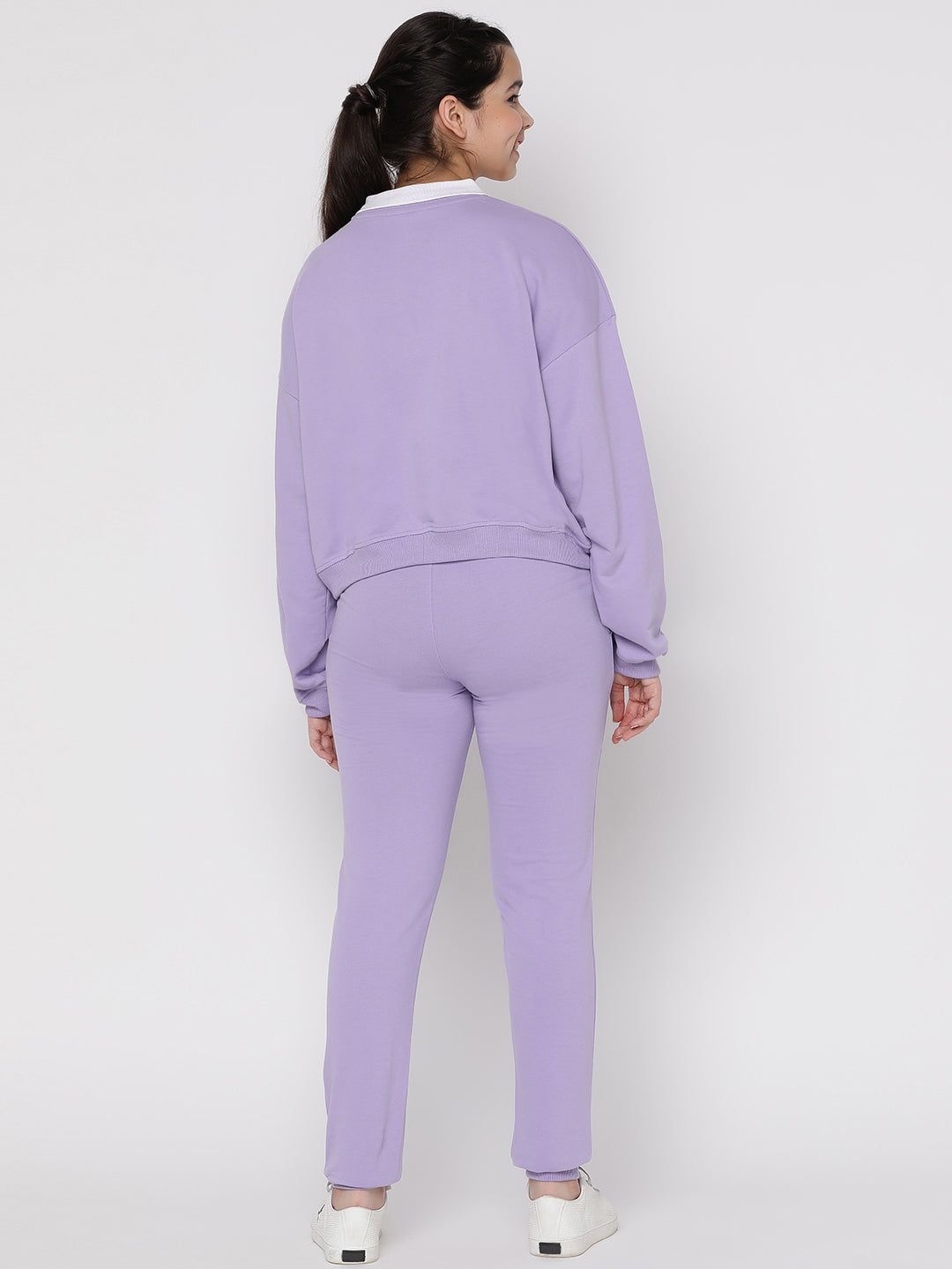 Lil Tomatoes Girls Light Weight Cotton Looper Track Suits