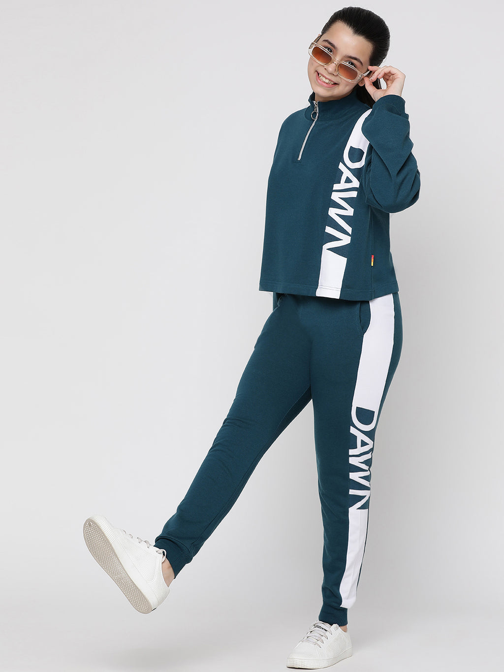 Lil Tomatoes Girls Light Weight Cotton Looper Track Suits