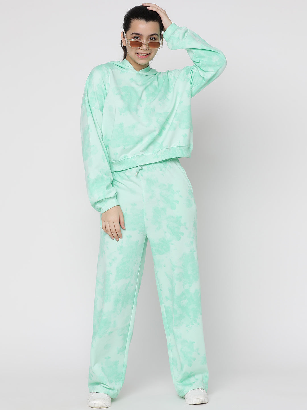 Lil Tomatoes Girls Light Weight Cotton Looper Track Suits