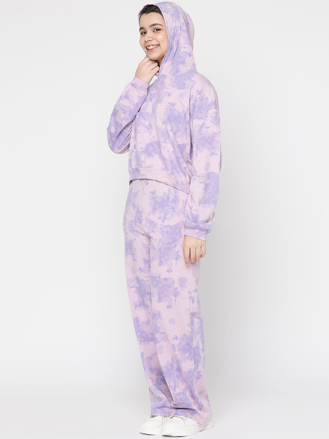 Lil Tomatoes Girls Light Weight Cotton Looper Track Suits