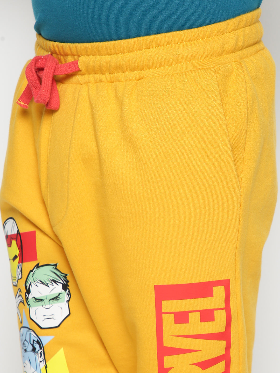 Lil Tomatoes Boys Marvel Cotton Looper Shorts