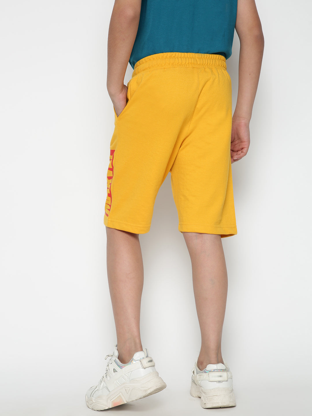 Lil Tomatoes Boys Marvel Cotton Looper Shorts