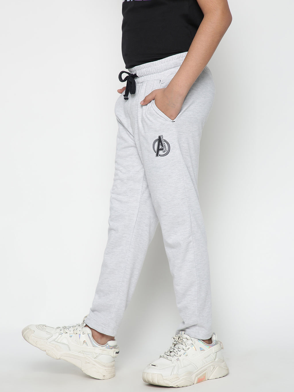 Lil Tomatoes Boys Marvel Cotton Trackpant