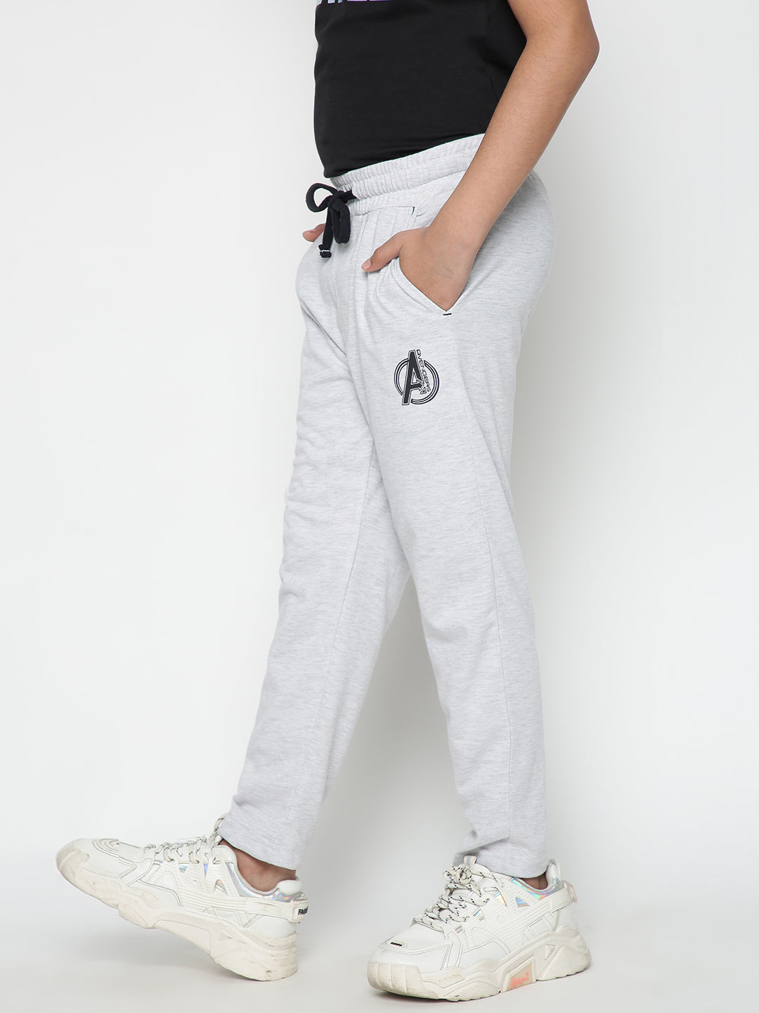 Lil Tomatoes Boys Marvel Cotton Trackpant