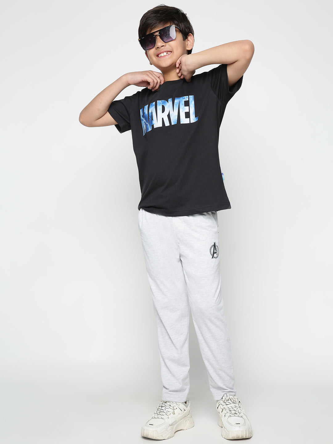 Lil Tomatoes Boys Marvel Cotton Trackpant