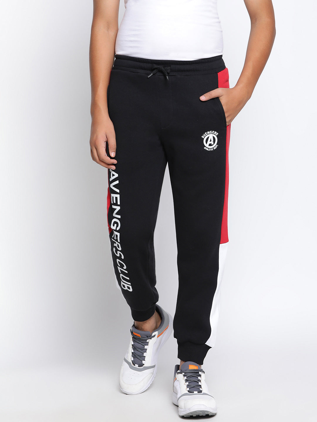 Lil Tomatoes Boys Avengers Cotton Fleece Joggers