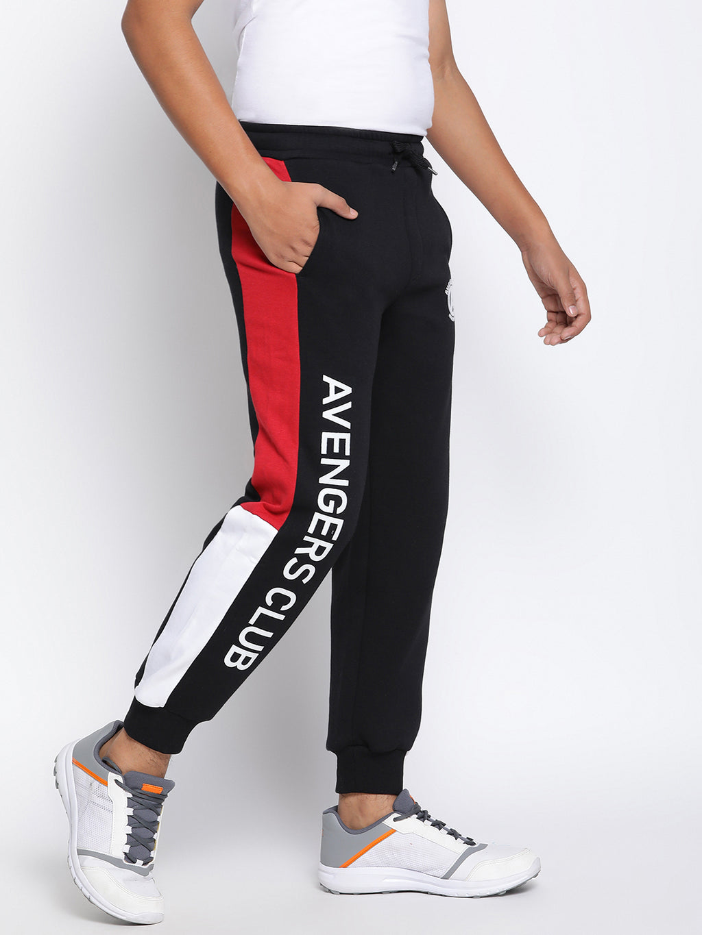 Lil Tomatoes Boys Avengers Cotton Fleece Joggers