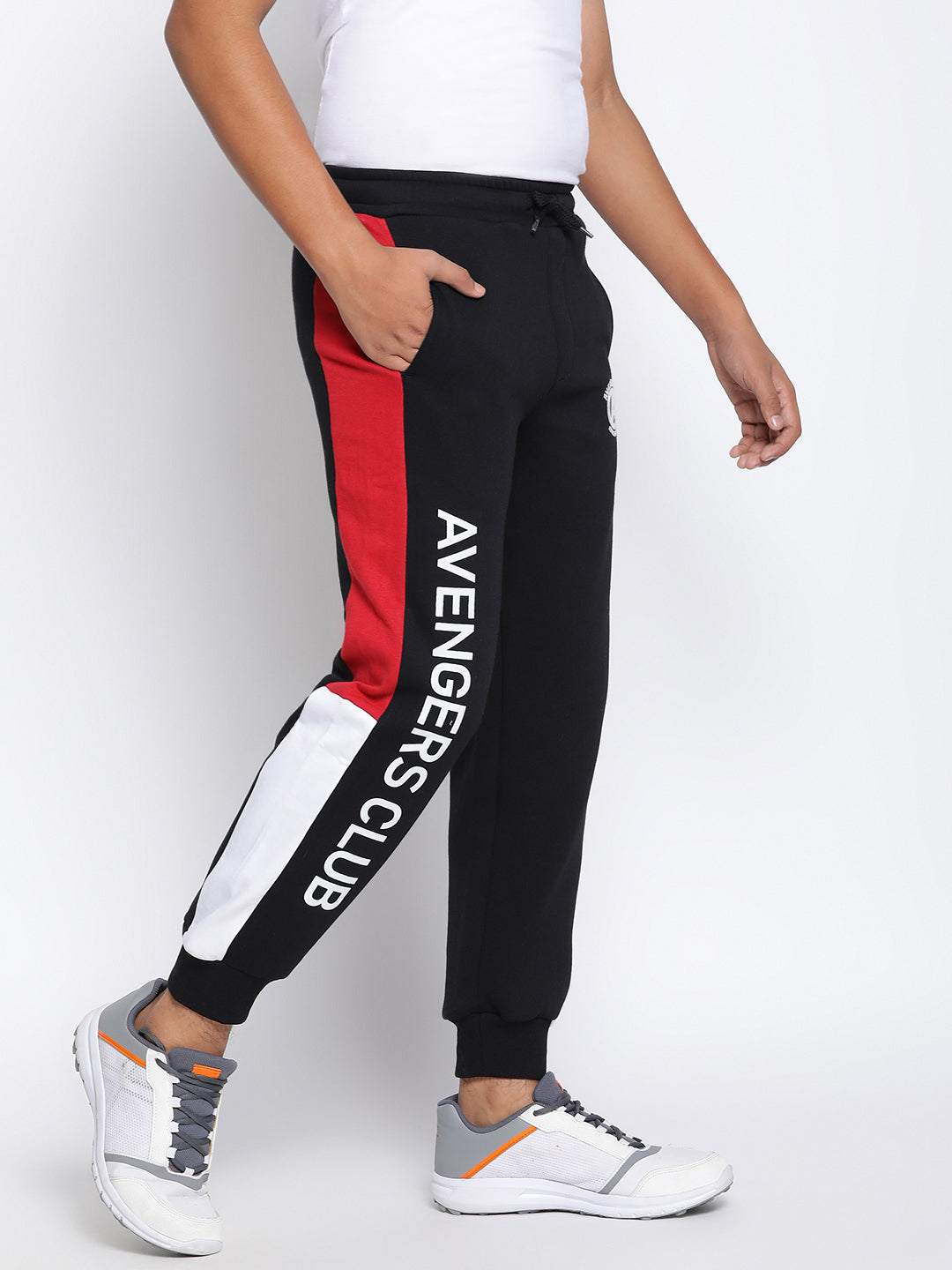 Lil Tomatoes Boys Avengers Cotton Fleece Joggers