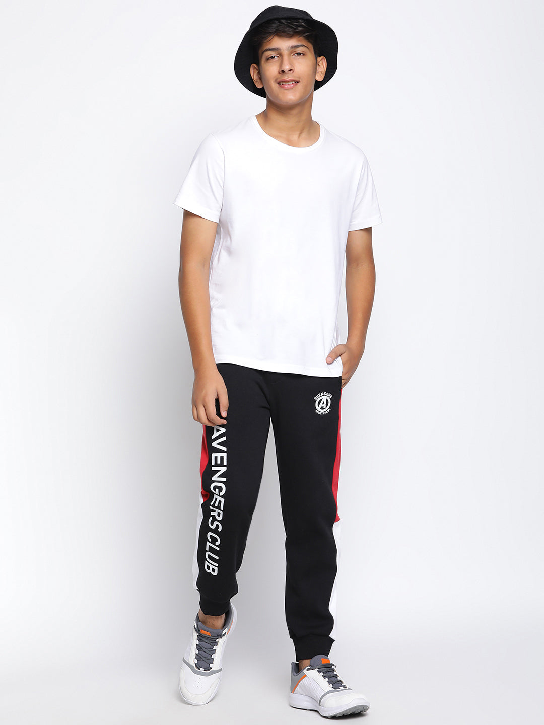 Lil Tomatoes Boys Avengers Cotton Fleece Joggers