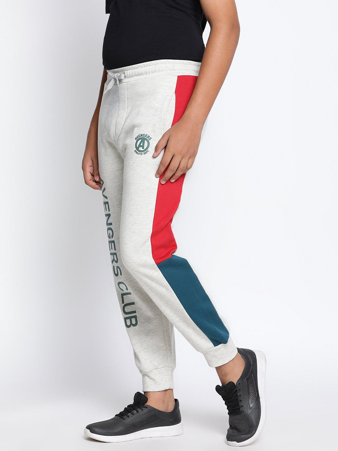 Lil Tomatoes Boys Avengers Cotton Fleece Joggers