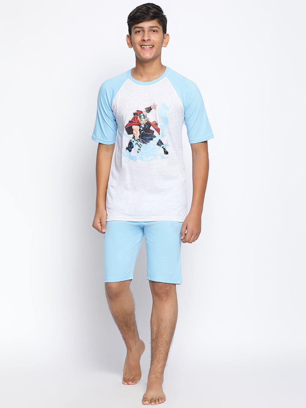 Lil Tomatoes Boys Thor Cotton Night Suits