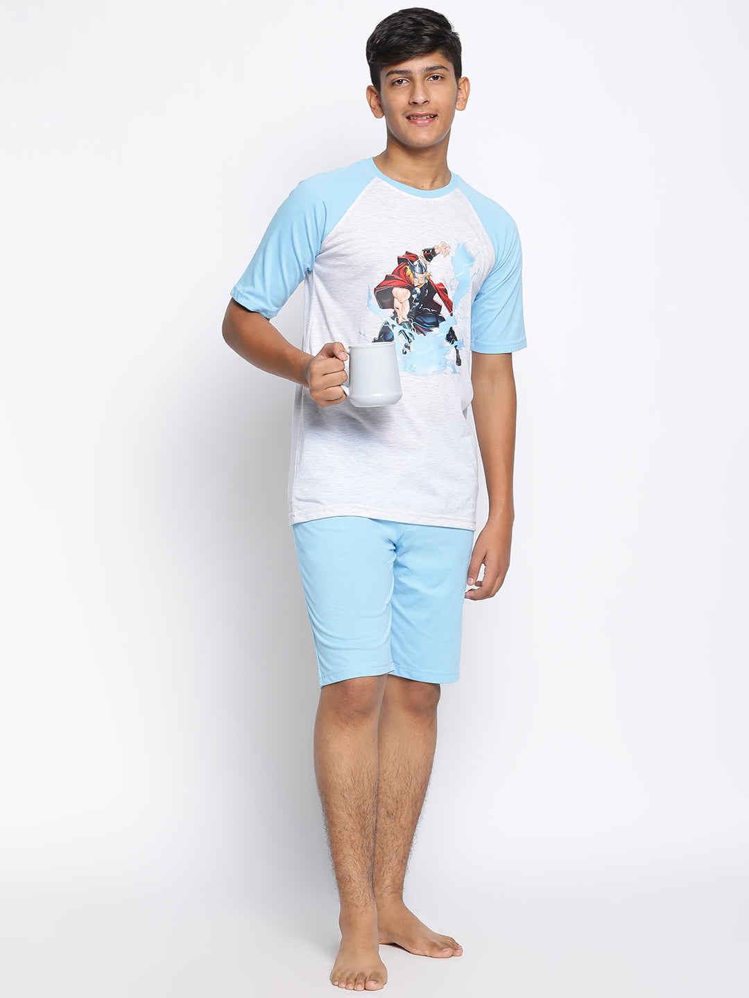 Lil Tomatoes Boys Thor Cotton Night Suits
