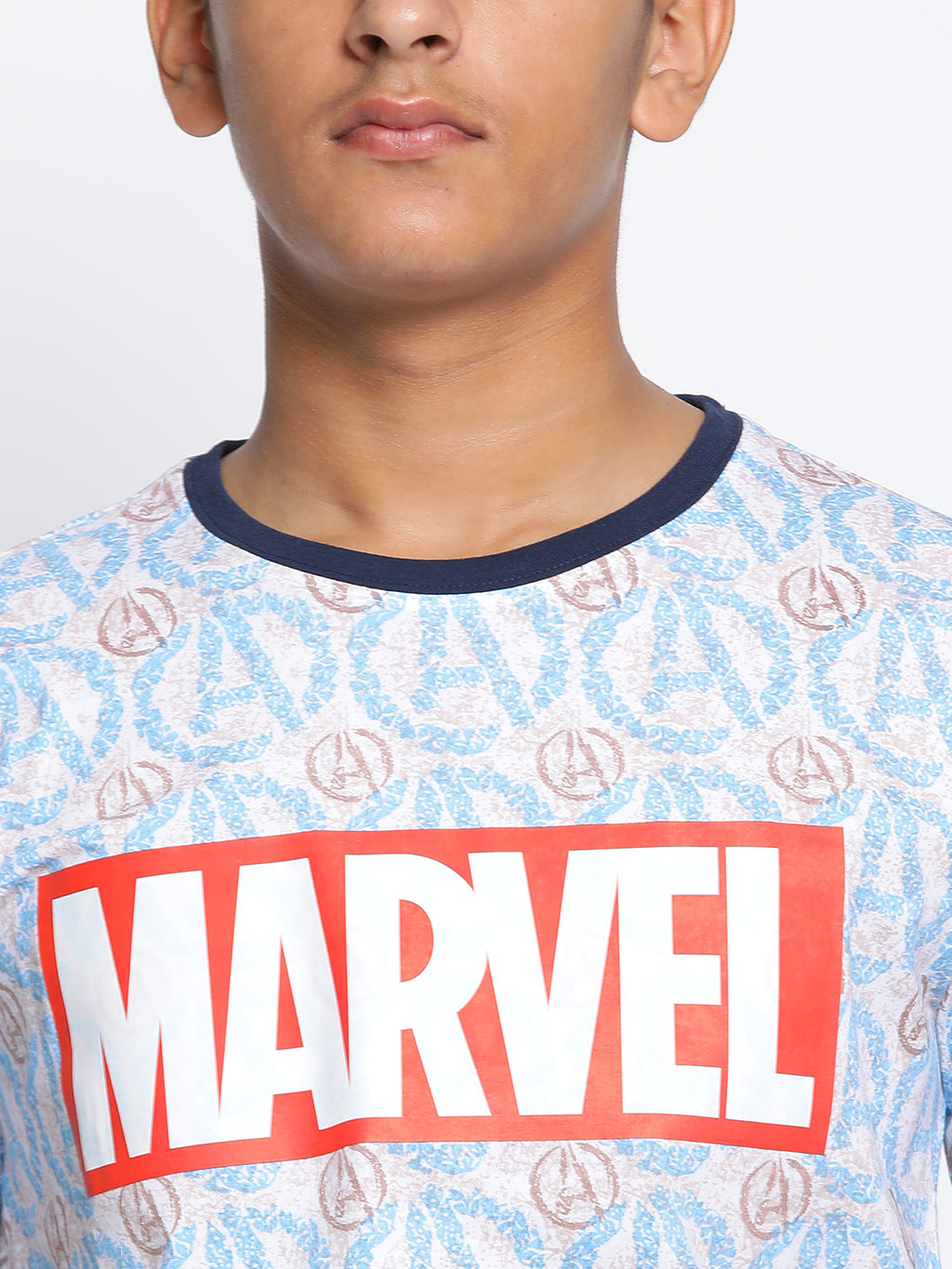 Lil Tomatoes Boys Marvel Cotton Night Suits