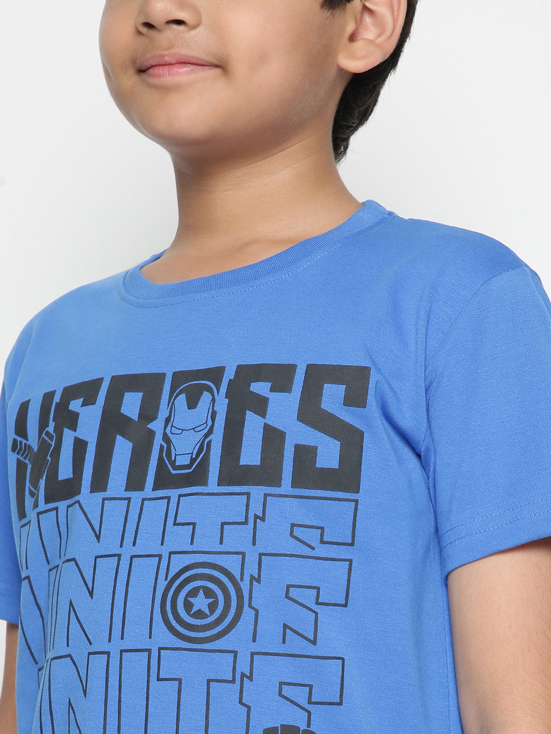 Lil Tomatoes Boys Marvel Cotton Night Suits