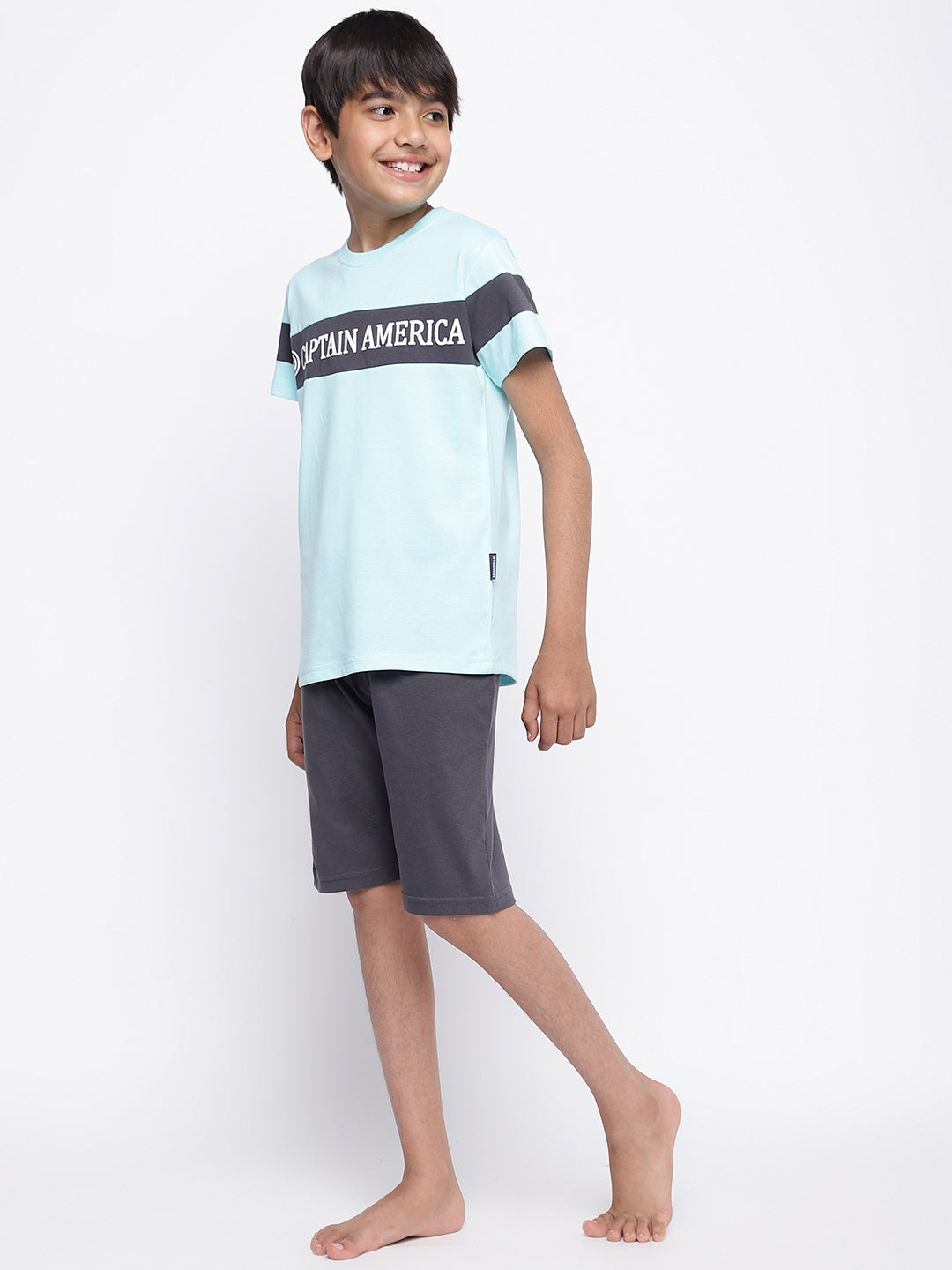 Lil Tomatoes Boys Marvel Cotton Night Suits