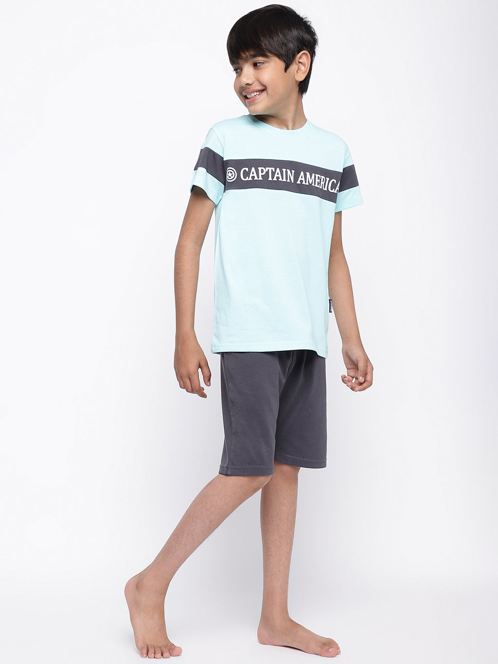 Lil Tomatoes Boys Marvel Cotton Night Suits
