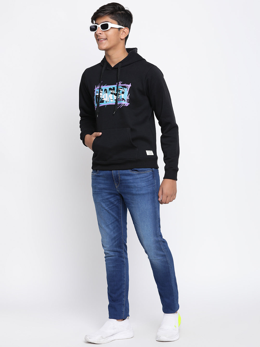 Lil Tomatoes Boys Marvel Cotton Fleece Sweatshirt