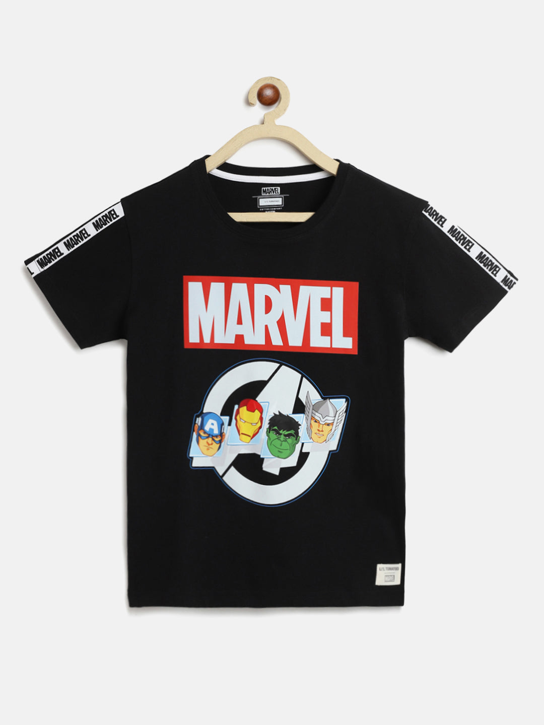 Lil Tomatoes Boys Marvel Cotton T-shirt