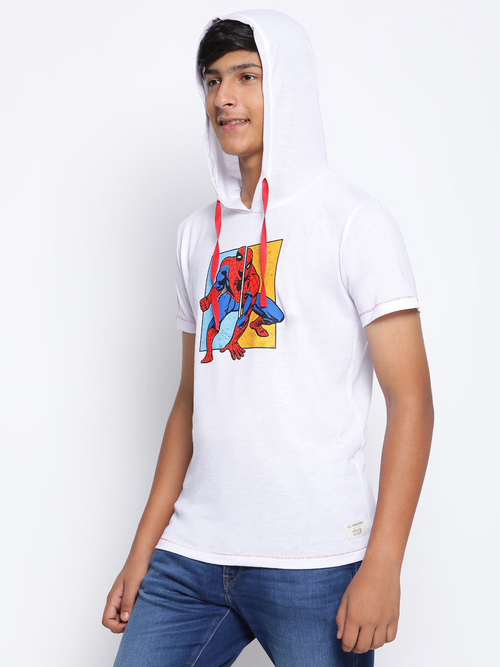 Lil Tomatoes Boys Spiderman Cotton T-shirt