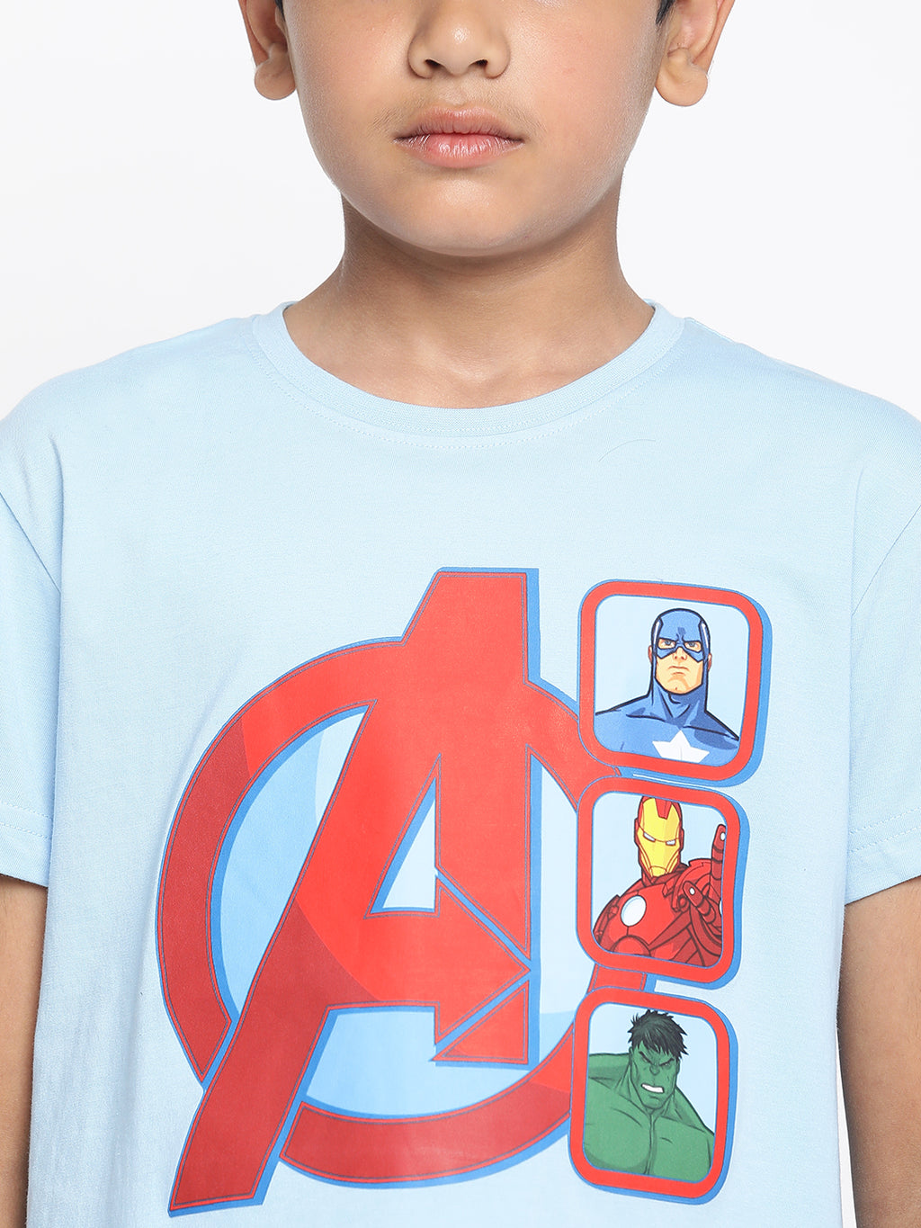 Lil Tomatoes Boys Marvel Cotton T-shirt
