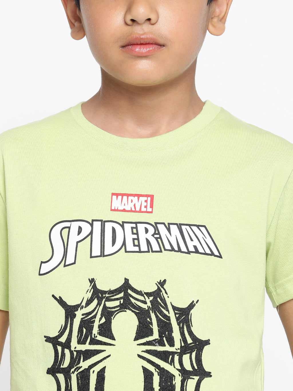 Lil Tomatoes Boys Marvel Cotton T-shirt