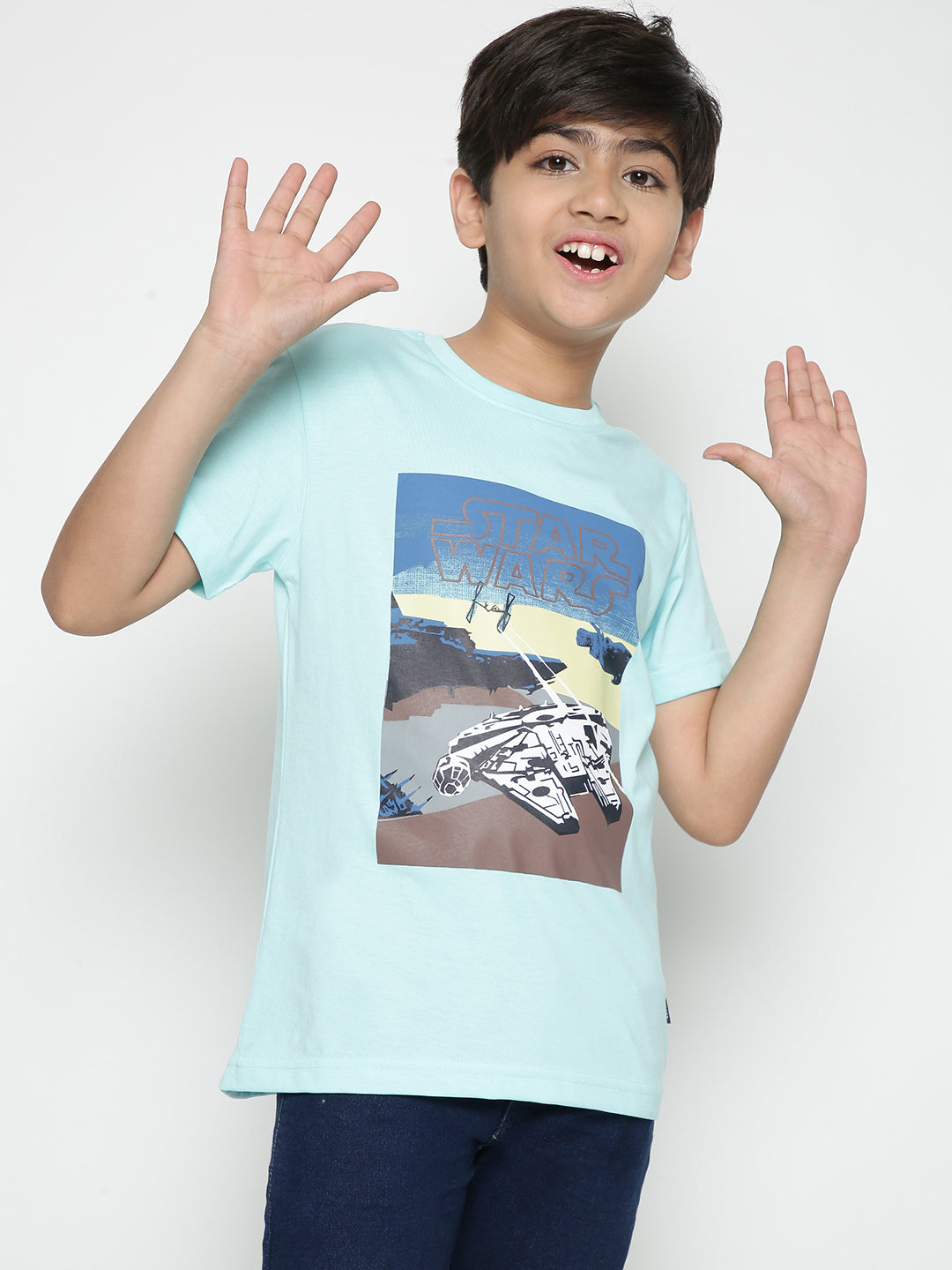Lil Tomatoes Boys Marvel Cotton T-shirt