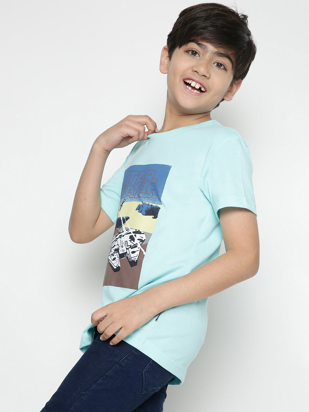 Lil Tomatoes Boys Marvel Cotton T-shirt