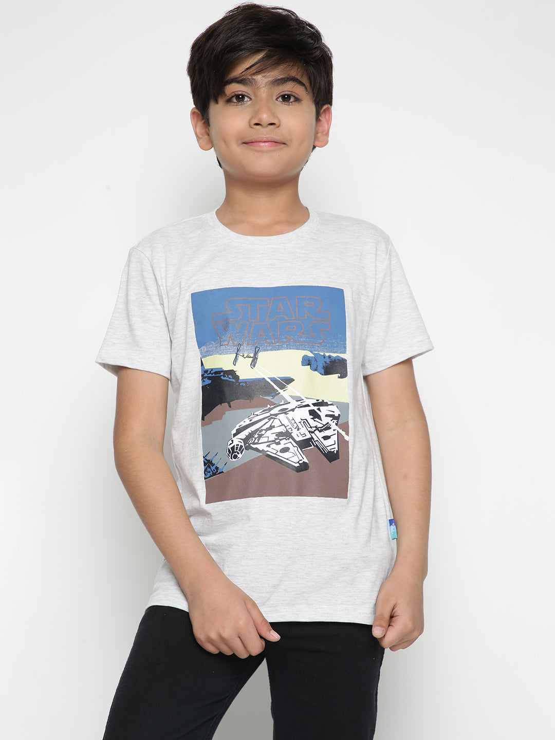Lil Tomatoes Boys Marvel Cotton T-shirt