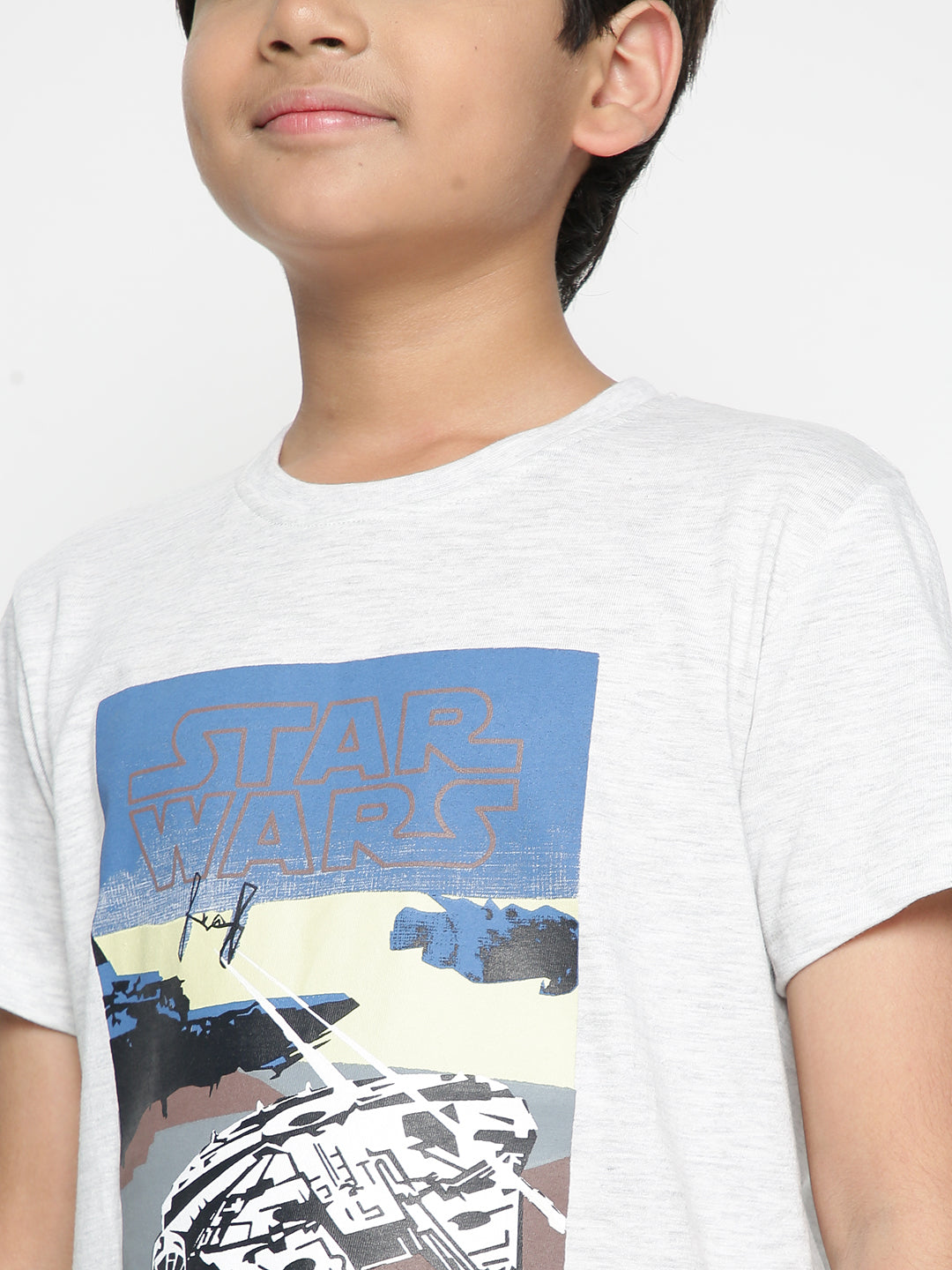 Lil Tomatoes Boys Marvel Cotton T-shirt